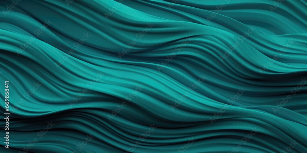 Poster A vibrant green wavy background with a contrasting black accent. Perfect for adding a modern and dynamic touch to any design project.