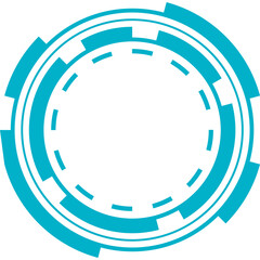 Technology Circle Frame