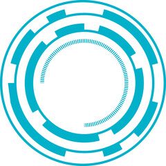 Technology Circle Frame