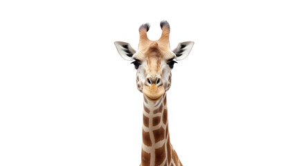 Obraz premium giraffe on the transparent background