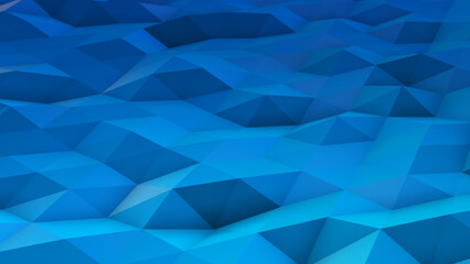 Abstract 3d background with polygonal pattern