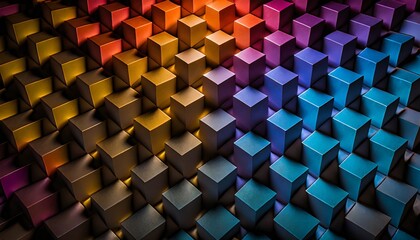abstract background with squares
