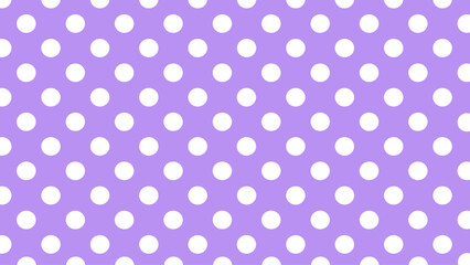 Purple background seamless pattern with white dots