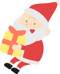 선물을 든 산타 할아버지