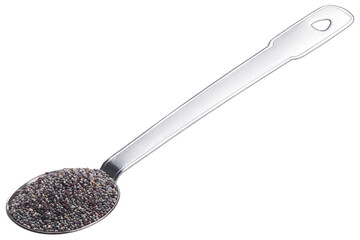 Chia seeds isolated