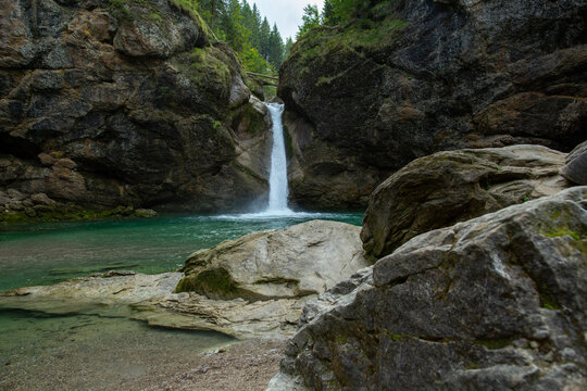 Buchenegger Wasserfall in Bayern