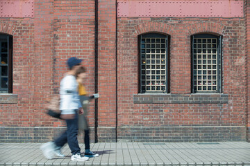 横浜赤レンガ倉庫の風景