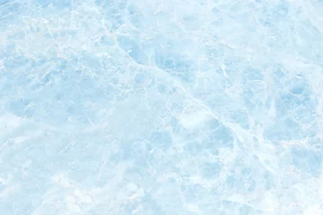 Rolgordijnen White blue marble texture background pattern © prapann