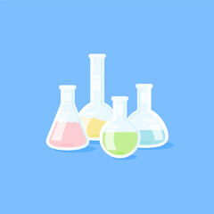 laboratory glassware flask