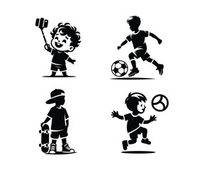 Boy Kids Vector