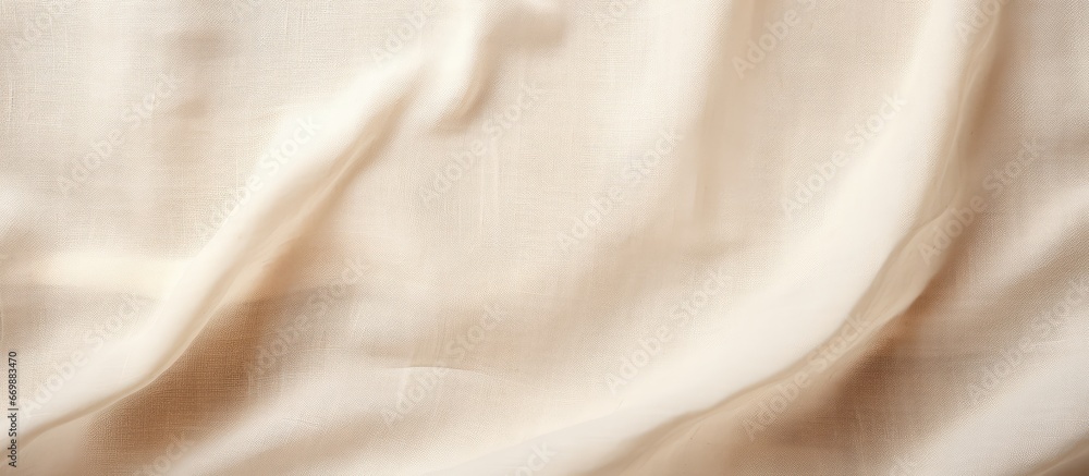 Poster linen backdrop without artificial elements