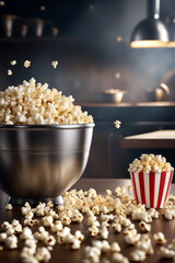 popcorn, generated by artificial intelligence