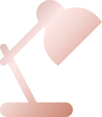 Rose Gold Lamp Icon