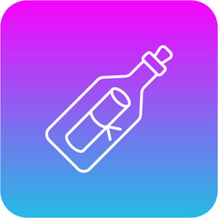 Message In Bottle Icon
