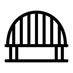 bridge line icon