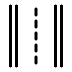 road line icon