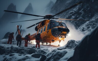 Brave Mountain Rescue Team