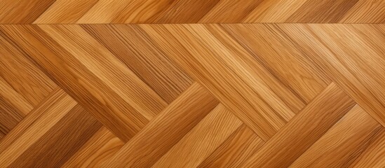 Smooth wooden surface for flooring crafted with patterned wood layers - obrazy, fototapety, plakaty