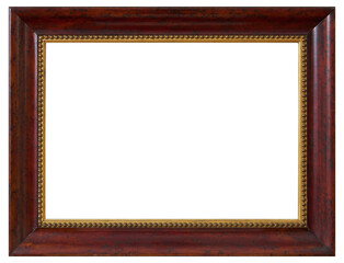 Large picture frame on a transparent background, in PNG format.