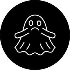 Sad Ghost Icon