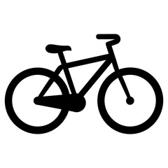 Icon Vector of Bicycle. Bike Illustration SVG