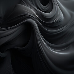 Obraz premium Black Modern Geometric Abstract Background