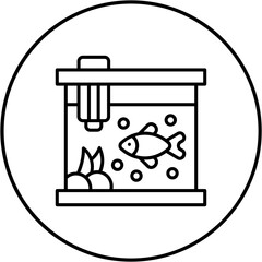 Smart Fish Tank Icon