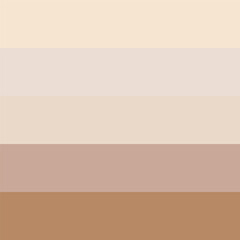 Obraz premium Monochromatic warm neutrals color palette color scheme set