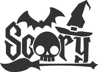 Scary - Halloween Illustration