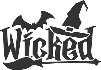 Wicked - Halloween Illustration