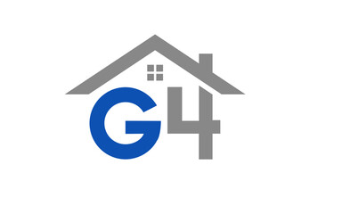 Initial g4 home logo template