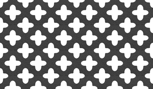 Texture pattern black metal grille