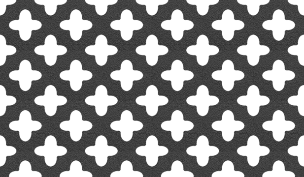 Texture pattern black metal grille