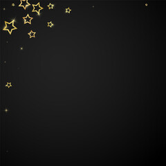 Twinkle stars scattered around randomly, flying,