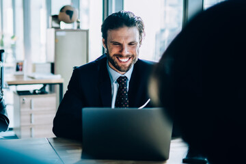 Business colleagues interviewing new workers, consultancy meeting with financial lawyers
