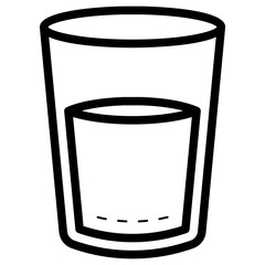 glass of water icon