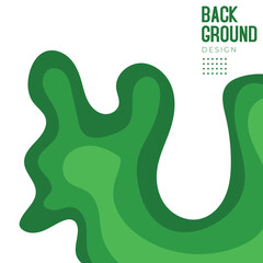 Abstract background for Business transition with green colours palette