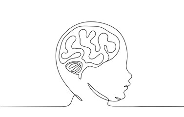  Epilepsy. Child. One line