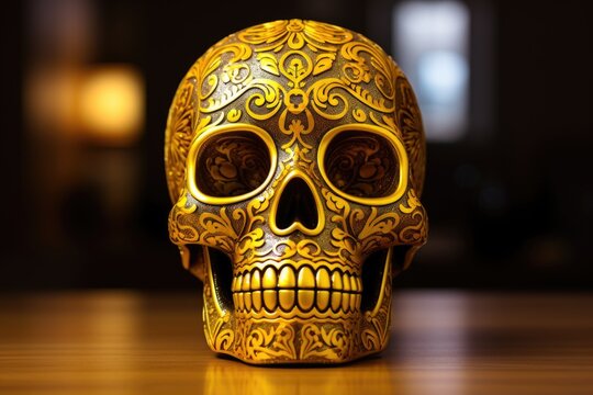 Mexican skull design