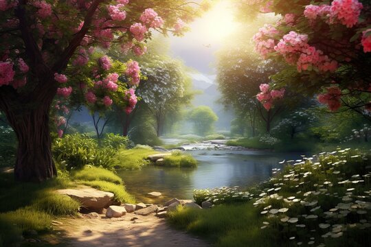 nature background summer spring beautiful natural