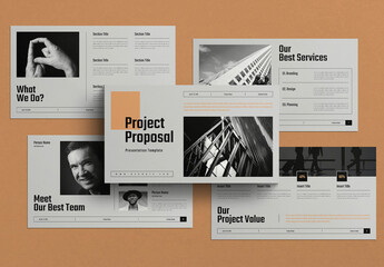 Project Proposal Presentation Design Template