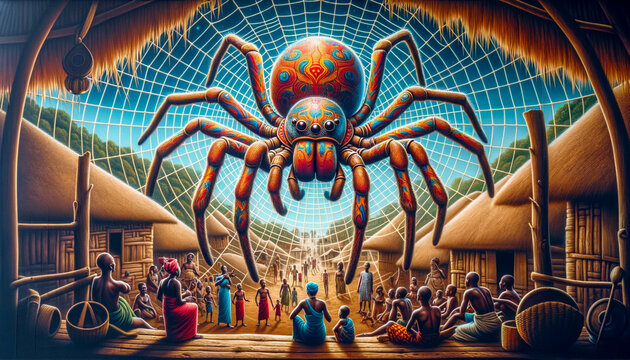 Anansi's Web of Wit: Tales of the Clever Trickster Spider God