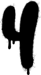 Spray Painted Graffiti cactus icon Sprayed isolated with a white background.