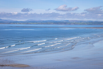 Rossnowlagh, Ireland - September 2 2023 "Wild Atlantic Way - Rossnowlagh Beach"