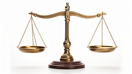 Scales of Justice in balance