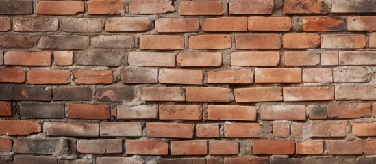 Obraz premium Textured wall made of bricks
