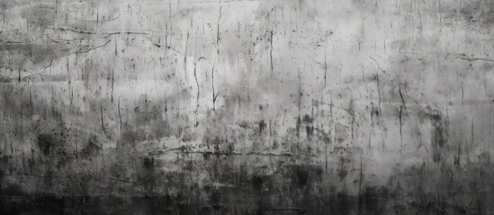 Abstract grunge wall texture black and white aged and dirty grains