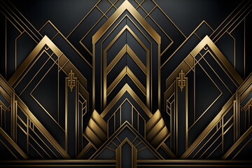 black and gold background © Mathias