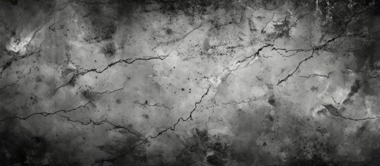 Abstract black and white background with grunge texture