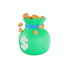 Invesment 3d illustration 